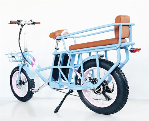 Shimano Gear Alloy Stem Dual Baterias Dobrável Passo através de Ebikes para Carregar Crianças