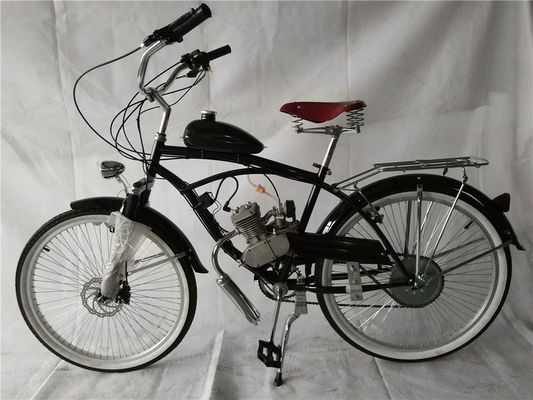 Kit de motor de gasolina de 80CC ou 50CC de cilindrada V para motos de homens adultos de 26&quot;