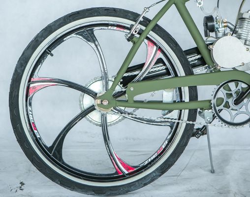 Melhore o desempenho da sua bicicleta com o Kit do Motor de Óleo a Gás de 80cc, Tanque e Quadro