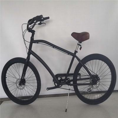 Material de borda de alumínio de liga de 26 polegadas bicicleta de cruzeiro de praia para homens adultos no mercado popular dos EUA