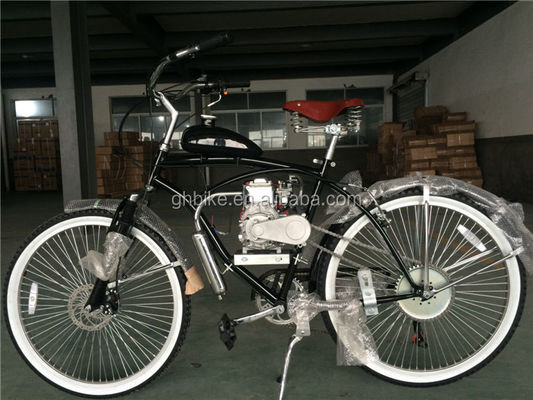 Motor de 4 tempos Motor Cruiser Bicicleta Bicicleta a gás com banco de liga Máxima velocidade 40km/h