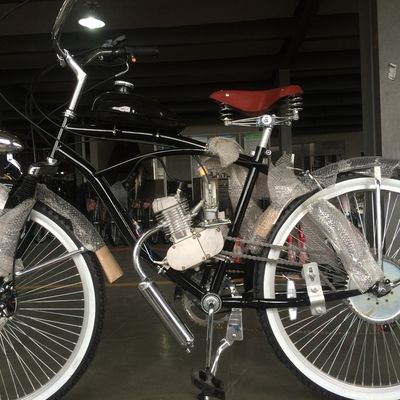 26 Inch Cruiser Motor Bike Bicicleta com 4 tempos Motor de gás Kit de motor de gasolina V freio