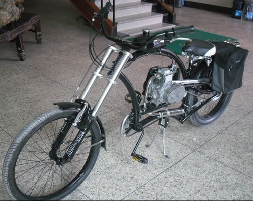 South of American 50CC Motor de gás de 4 tempos Motor de bicicleta com garfo de suspensão