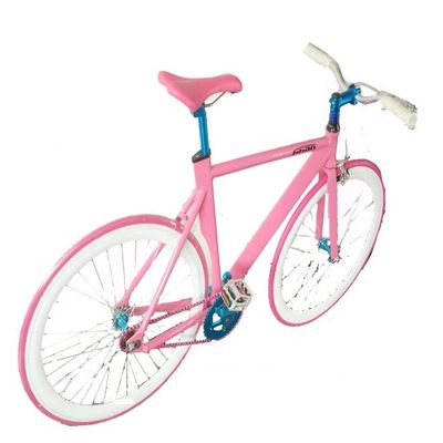 Logotipo ODM OEM Cor 700C Single Speed Track Bike com estrutura e garfo de alumínio leve
