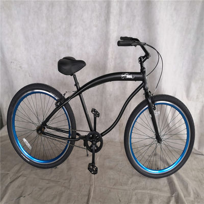 Adultos 3 velocidade 24 polegadas 3,0 polegadas de pneu gordo bicicleta de cruzeiro de praia com borda de liga de parede dupla