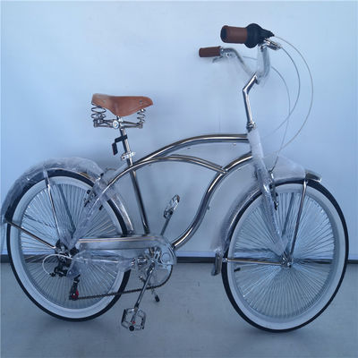 160kg Capacidade de carga Shimano Grip 26 Lowrider Completa Chrome Bike para o seu