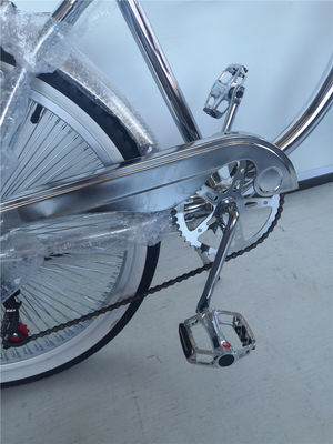 160kg Capacidade de carga Shimano Grip 26 Lowrider Completa Chrome Bike para o seu