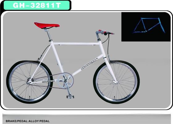 Bicicletas de estrada ou bicicletas fixas CR-MO Quadro de bicicleta Opção superior com caule de manômetro de liga