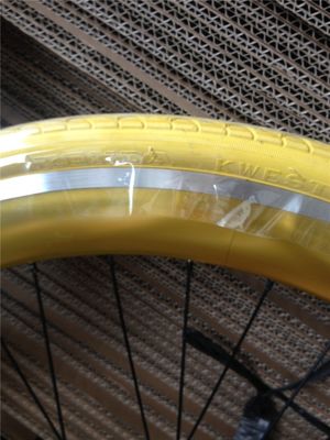 Conjunto personalizado de rodas de bicicleta de engrenagem fixa 700C com cor Pantone e buraco 32-40H