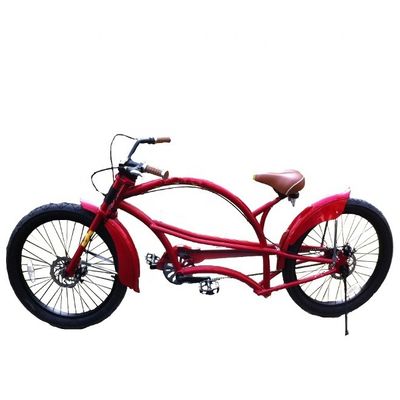 2.2m Long Frame Beach Cruiser Chopper Bicicleta com 24&quot; 3,0 grandes pneus e 150KG capacidade de carga