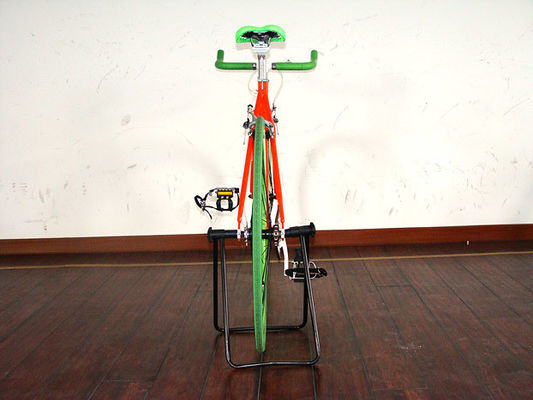 Pneus espessos 700C 45MM Borda de alumínio de velocidade única Fixie Gear Bicicleta com garfo de aço