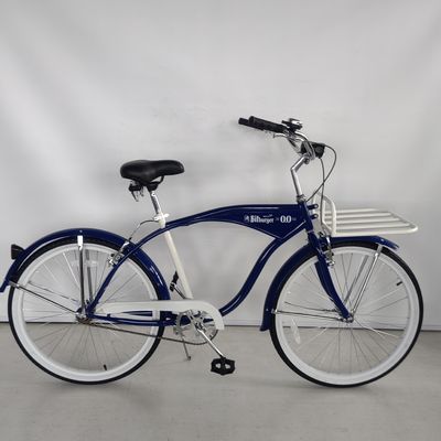Material de Forquilha de Aço Adultos Single Speed Homens Beach Cruiser Bike 26 polegadas para promoção