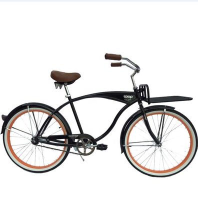 26&quot; tamanho de roda adulto Beach Cruiser Bicicleta em cor verde com pedal traseiro freio item quente
