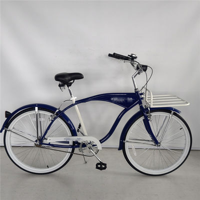 16kg Pedal traseiro freio Adultos Homens Beach Cruiser Bike com logotipo personalizado e logotipo grande