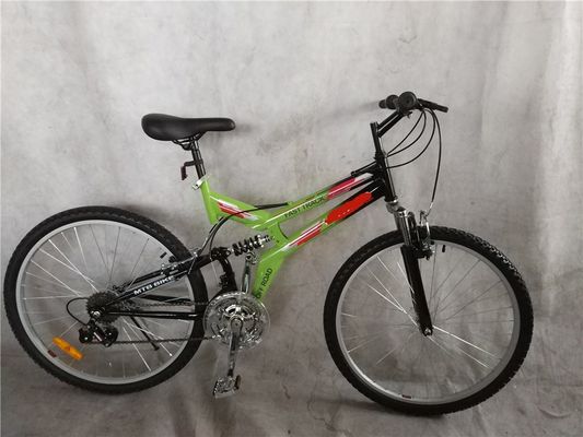 Quadro de aço 18 velocidade descida MTB Ciclo Full Dual Suspensão Mountain Bike 24 para OEM