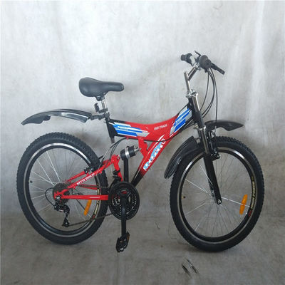 1.8m Full Suspension Folding Frame Adult Mountain Bike com peso bruto de 17kg