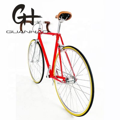 Cr-Mo Steel Frame Fixie Bike com Classic Lugged Frame e 11KG Lightweight Design