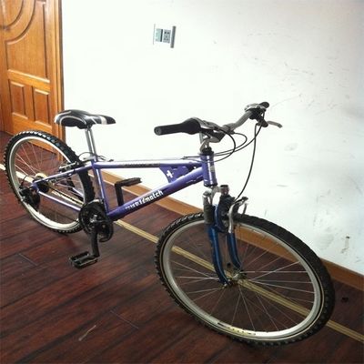 Sem fio Alumínio Stem 26 &quot;Homens Shimano 21S MTB Mountain Bike com suspensão dianteira