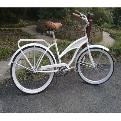 Bicicleta de cruzeiro de praia de freio de disco de estrutura de aço OEM para o mercado americano Venda de meio de ano