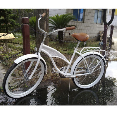 Bicicleta de cruzeiro de praia de freio de disco de estrutura de aço OEM para o mercado americano Venda de meio de ano