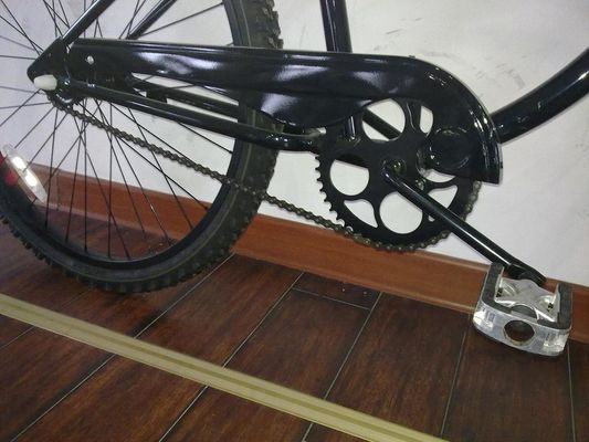 26 &quot;Mens Style Adult Beach Cruiser Bike com freio de montanha-russa de velocidade única e quadro duro