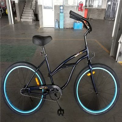 26 polegadas Custom Stretch Single Speed Foot Brake Beach Cruiser Bike com Pedal Ordinário