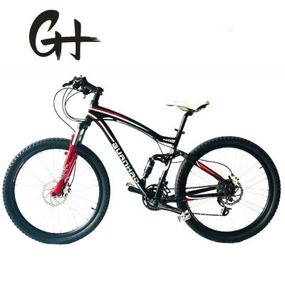 7005 Frame de Alumínio 24S Shimano Altus 3x8 Velocidades Full Suspensão Mountain Bike 17KG