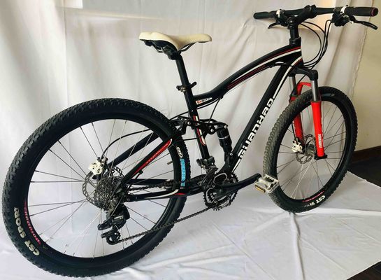 7005 Frame de Alumínio 24S Shimano Altus 3x8 Velocidades Full Suspensão Mountain Bike 17KG