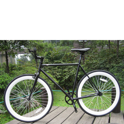 700C Bicicleta de engrenagem fixa com travão de calibre e estrutura de aço Hi-Ten Peças OEM EUA CE UL