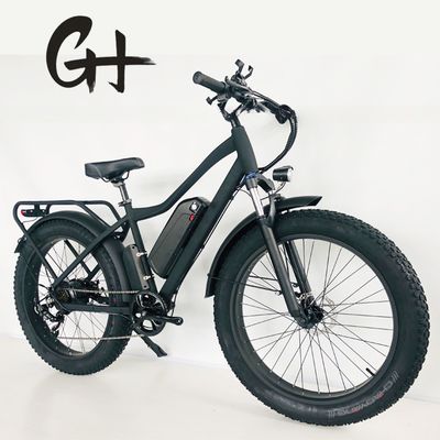 26 polegadas PAS 750W 1000W 48V bateria de lítio pneu de gordura mountain bike elétrico para homens adultos