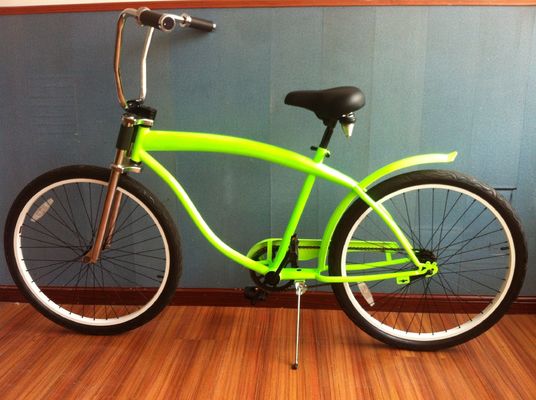 170 mm Crank Confort Saddle 26 polegadas Single Speed Coaster Brake Homens Beach Cruiser Bike