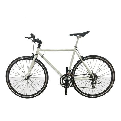 Alumínio sem fio Stem 700C Hi-Ten Frame de aço Sunrace 14S Velocidades de bicicleta de estrada para adultos