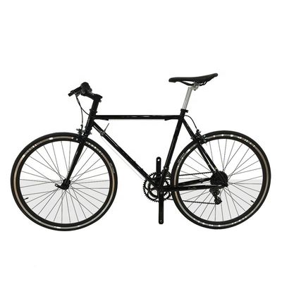 Alumínio sem fio Stem 700C Hi-Ten Frame de aço Sunrace 14S Velocidades de bicicleta de estrada para adultos