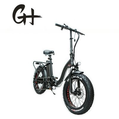 32MPH 48V 1000W 13AH Alumínio Alloy Gordura Pneus Elétricos Passo Através de Folding EBike