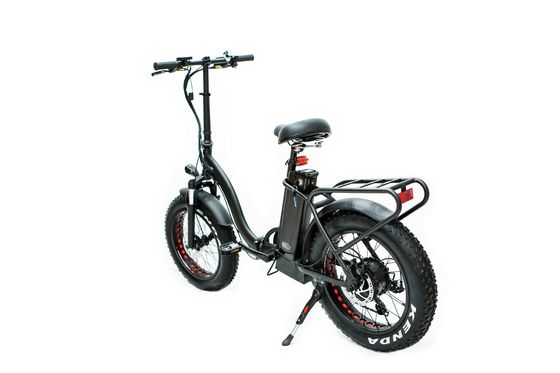 32MPH 48V 1000W 13AH Alumínio Alloy Gordura Pneus Elétricos Passo Através de Folding EBike