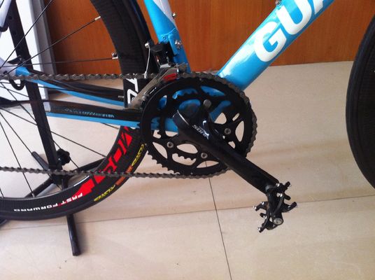 Fibra de carbono 700C Quadro Shimano SORA-5700 18Speed Grupo 6KG Bicicleta de corrida de estrada de velocidade