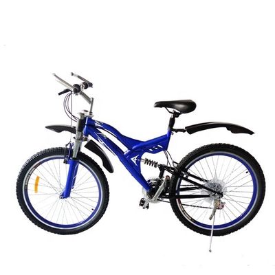 26&quot; Full Suspension Mountain Bike para cargas pesadas Capacidade de carga 120kg 21 velocidades