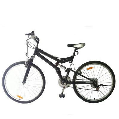 26&quot; Full Suspension Mountain Bike para cargas pesadas Capacidade de carga 120kg 21 velocidades