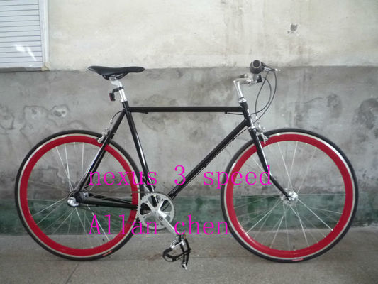 Alumínio 700C GEAR FIXO BICICHET brilha no escuro leve e durável