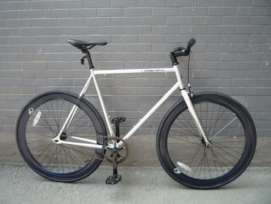 BS Standard 700c Riser Bar Bullhorn Bar Prusit Bar para bicicleta de engrenagem fixa
