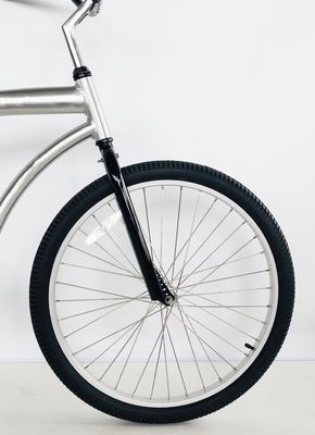 26 polegadas Alumínio 6061 Frame Coaster Brake Single Speed Beach Cruiser Bicicleta para Homens Adultos