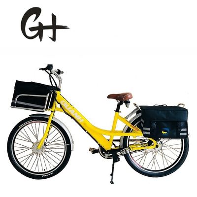 35V 350W 8.8AH Bateria de Lítio 26 &quot;Fast Food Entrega Cargo Bicicleta Elétrica para Mulheres Adultas 25KM / H CE Mercado da Europa