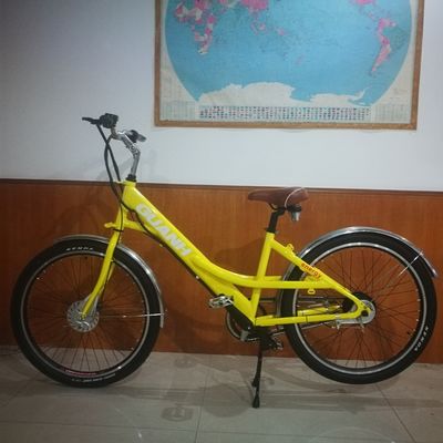 35V 350W 8.8AH Bateria de Lítio 26 &quot;Fast Food Entrega Cargo Bicicleta Elétrica para Mulheres Adultas 25KM / H CE Mercado da Europa