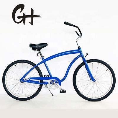 Quadro de aço de dez 26 &quot;Tamanho de roda 3G OEM / ODM CE Homens Adultos Single Speed Beach Cruiser Bike
