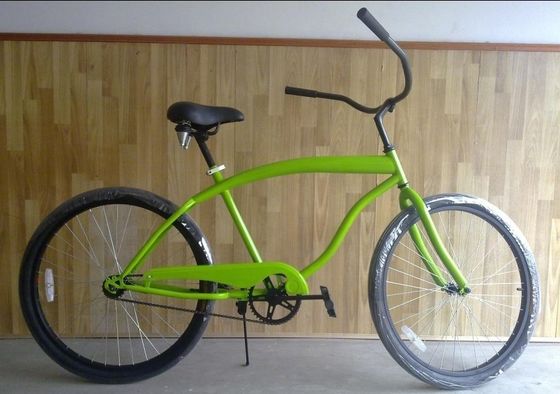Quadro de aço de dez 26 &quot;Tamanho de roda 3G OEM / ODM CE Homens Adultos Single Speed Beach Cruiser Bike