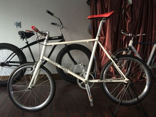 Bicicleta de engrenagem fixa de 20 polegadas Bicicleta de estrada mini com estrutura de aço e borda de alumínio