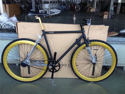 700C Single Speed Flip Flop Fixie Bike com Quadro Duro 11kg OEM Customize Chrome