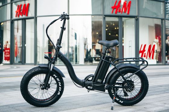 7 Velocidade 20 " 48V 750W 14AH 20MPH Bateria de lítio OEM UL2849 Mercado dos EUA Adultos Mulheres Mulheres Elétricas Pára-neve Big Flat Pneus Bike