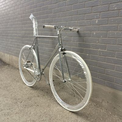 Estabelecimento de rolamento selado B.B e estrutura de aço de alta resistência 700C Bicicleta de engrenagem fixa para engrenagem fixa