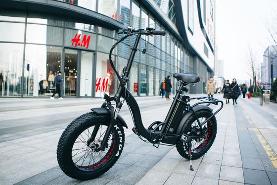 7 Velocidade 20 " 48V 750W 14AH 20MPH Bateria de lítio OEM UL2849 Mercado dos EUA Adultos Mulheres Mulheres Elétricas Pára-neve Big Flat Pneus Bike